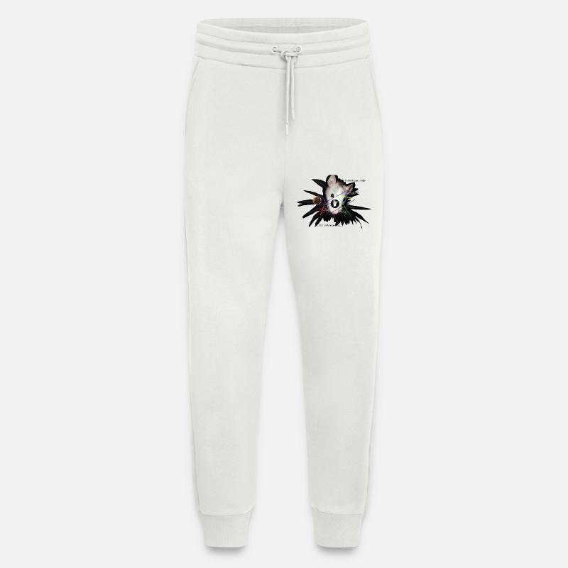 Ratte Tic Tac Toe Normal-Langweilig - Jogginghose - made by SPREAD - OFF WHITE