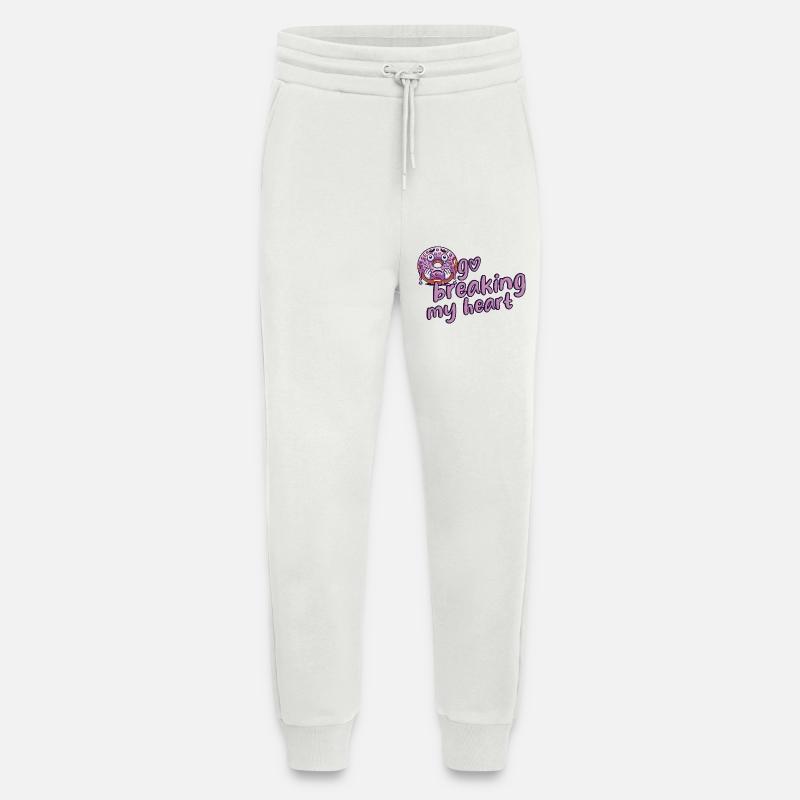 Doughnut - Jogging Pants - made by SPREAD - OFF WHITE