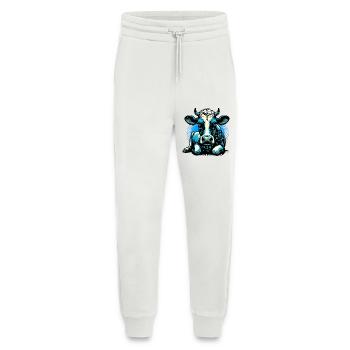 Cow - Jogging Pants - made by SPREAD  - OFF WHITE - Front