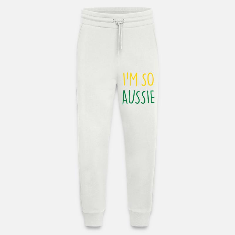 I'M SO AUSSIE Australisch Australien - Jogginghose - made by SPREAD - OFF WHITE