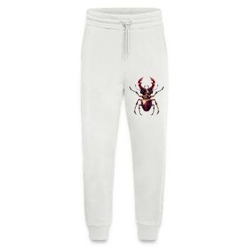 impressive stag in modern style - Jogging Pants - made by SPREAD  - OFF WHITE - Front