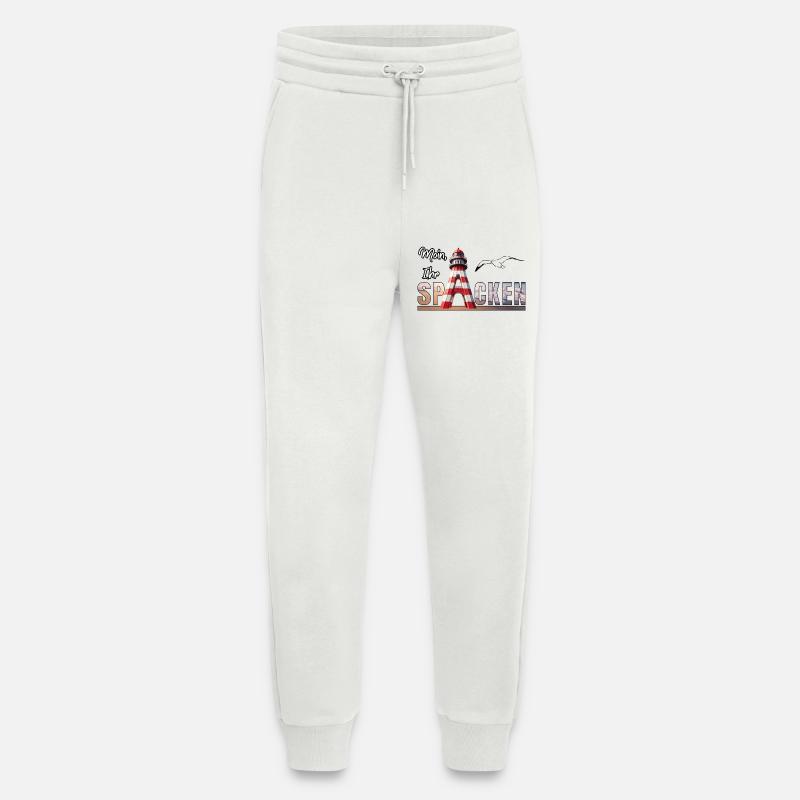 Moin Ihr Spacken Black - Jogginghose - made by SPREAD - OFF WHITE