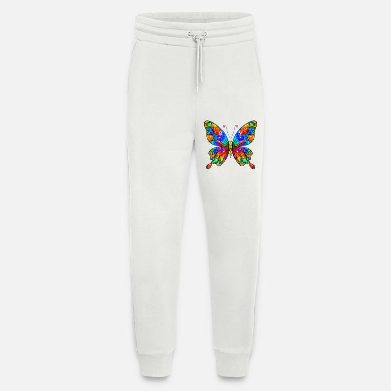 Schmetterling - Jogginghose - made by SPREAD - OFF WHITE