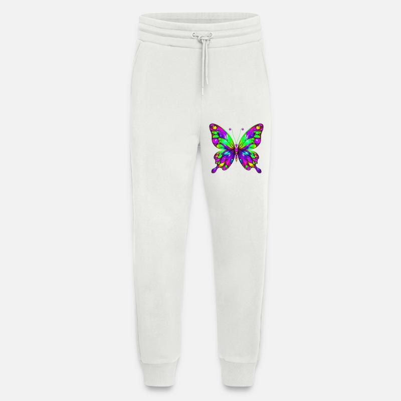 Schmetterling - Jogginghose - made by SPREAD - OFF WHITE
