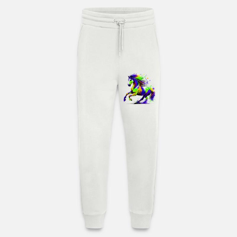 Pferd - Jogginghose - made by SPREAD - OFF WHITE
