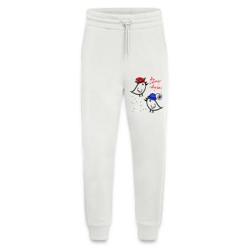 da simmer dabei, Karneval - Jogginghose - made by SPREAD - OFF WHITE - Vorne