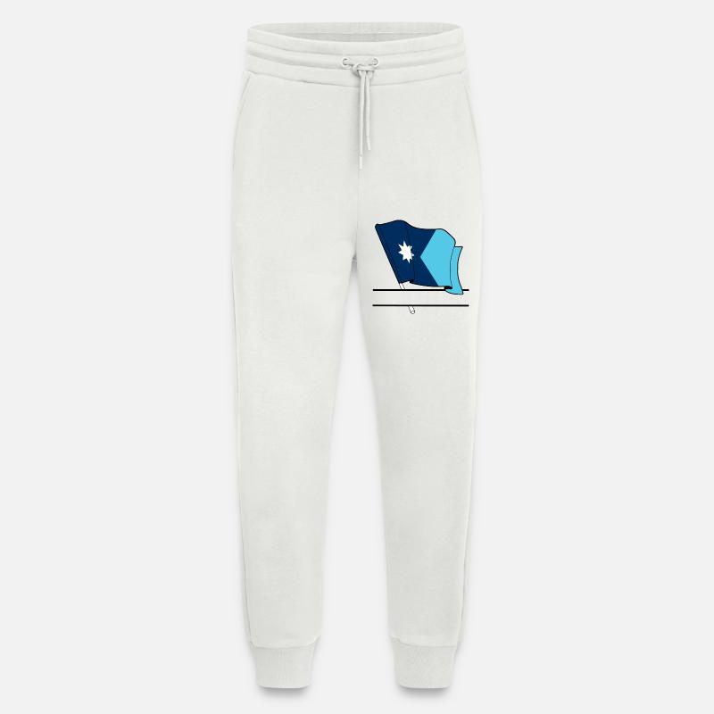 Flagge Minnesota Textbanner - Jogginghose - made by SPREAD - OFF WHITE