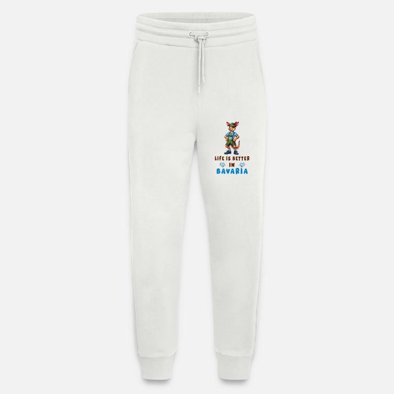 Bayerisches Känguru - Jogginghose - made by SPREAD - OFF WHITE