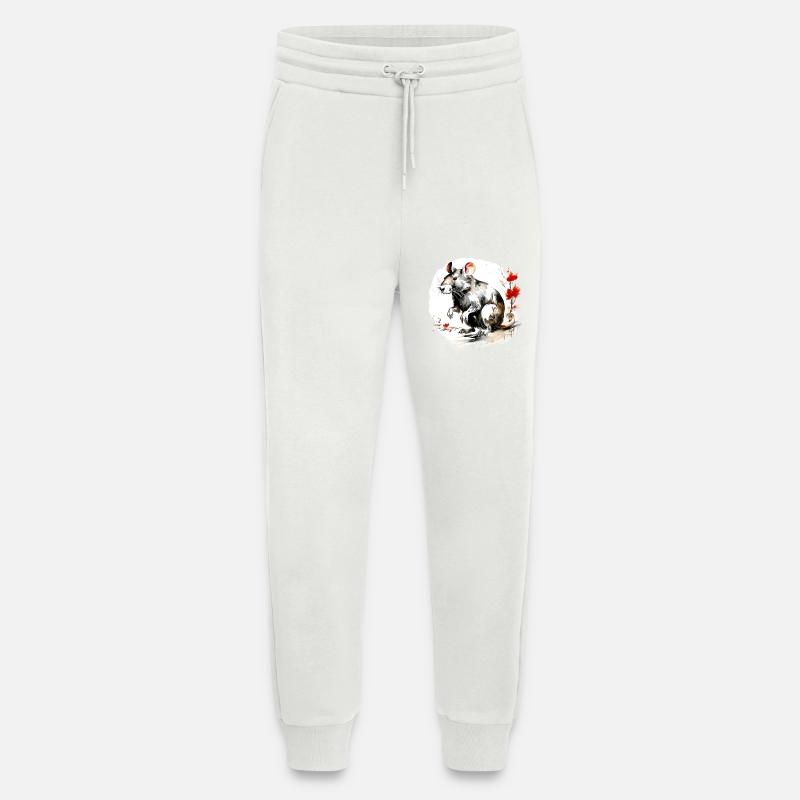 Chinesisches Sternzeichen Ratte - Jogginghose - made by SPREAD - OFF WHITE
