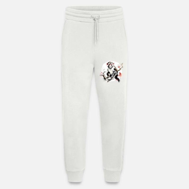 Chinesisches Sternzeichen Affe - Jogginghose - made by SPREAD - OFF WHITE