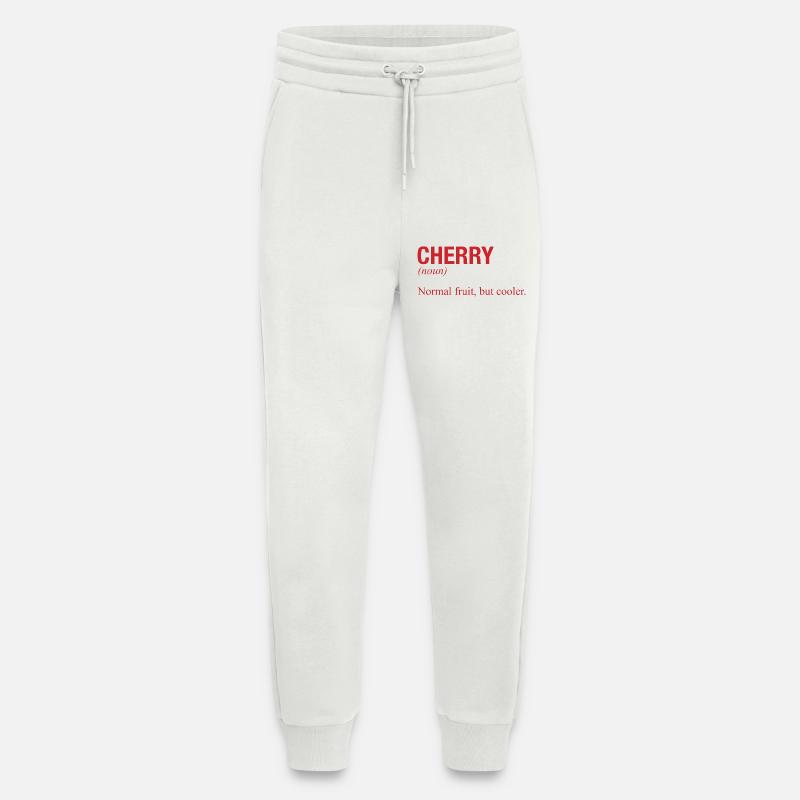 CHERRY Kirsche - Jogginghose - made by SPREAD - OFF WHITE