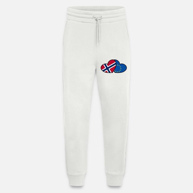 Norwegen <3 EU - Jogginghose - made by SPREAD - OFF WHITE