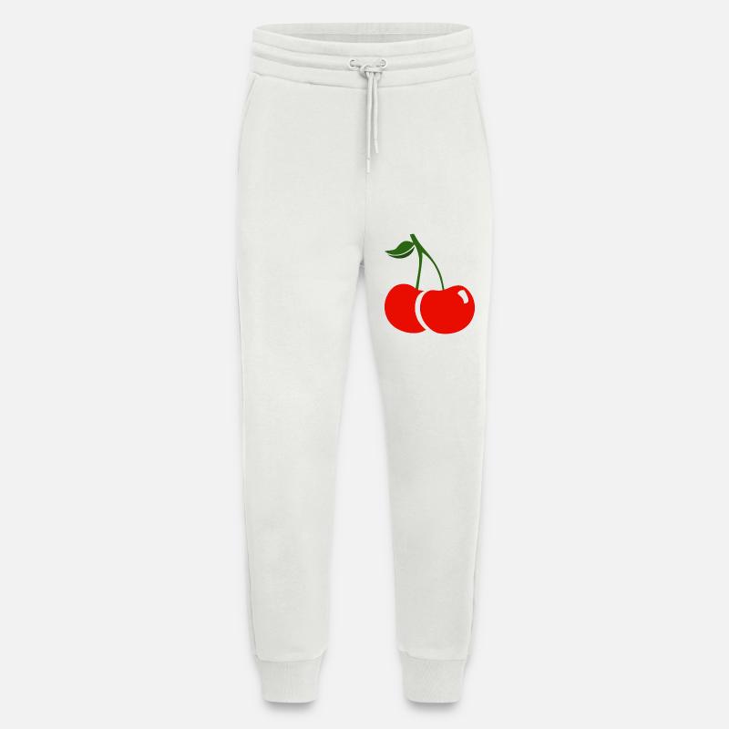 Kirsche, Rote Kirschen - Jogginghose - made by SPREAD - OFF WHITE