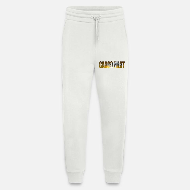Cargo pilot C-17 - Jogging Pants - made by SPREAD  - OFF WHITE