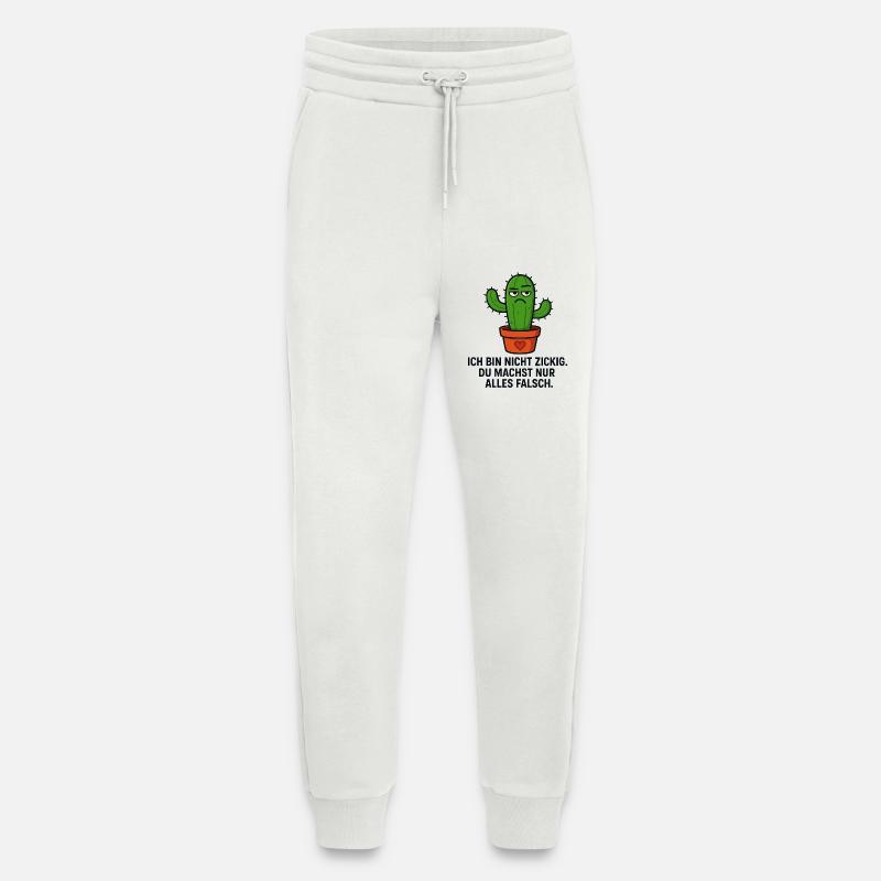 Kaktus Spruch - Jogginghose - made by SPREAD - OFF WHITE