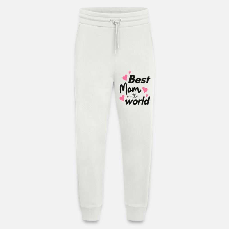 Best Mom - Jogginghose - made by SPREAD - OFF WHITE