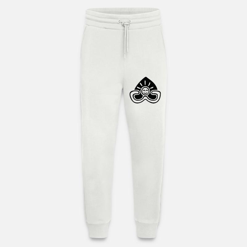 Relax and Smile - Jogginghose - made by SPREAD - OFF WHITE