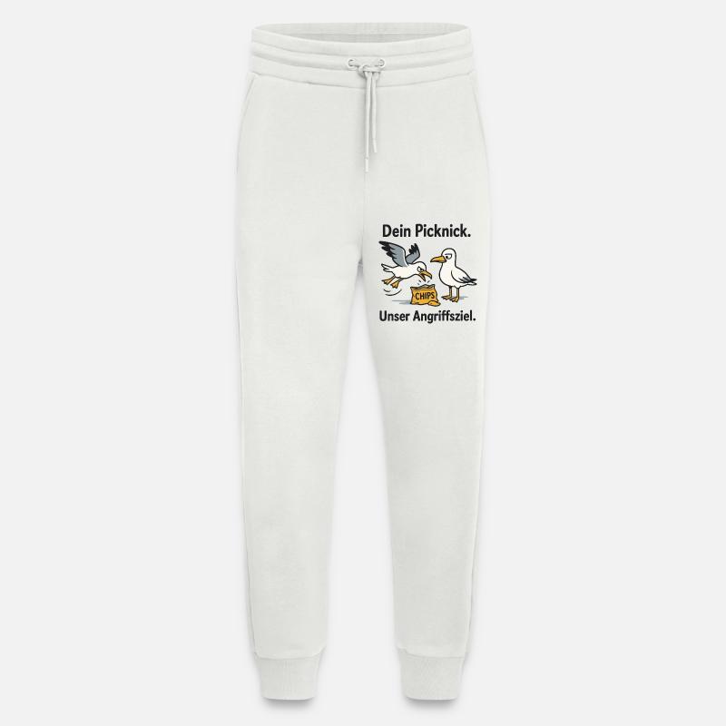 Dein Picknick Unser Angriffsziel - Jogginghose - made by SPREAD - OFF WHITE