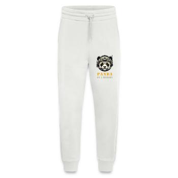 Panda in Mission / Military - Jogging Pants - made by SPREAD  - OFF WHITE - Front