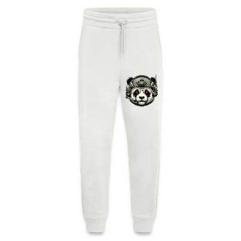 Panda Military Army Design - Jogging Pants - made by SPREAD  - OFF WHITE - Front