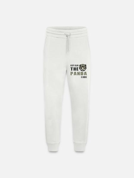 Tactical Panda – Keep Calm - Jogging Pants - made by SPREAD  - OFF WHITE