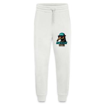 Antbeary Style Aardvark Cartoon - Jogging Pants - made by SPREAD  - OFF WHITE - Front