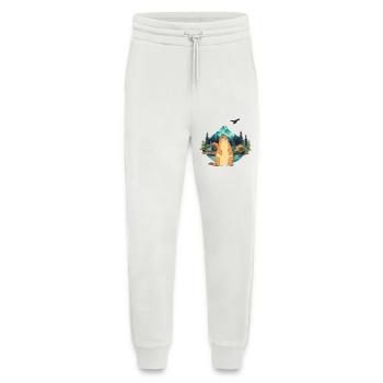 Marmotte - Pantalon de jogging bio décontracté fabriqué en UE - OFF WHITE - Devant