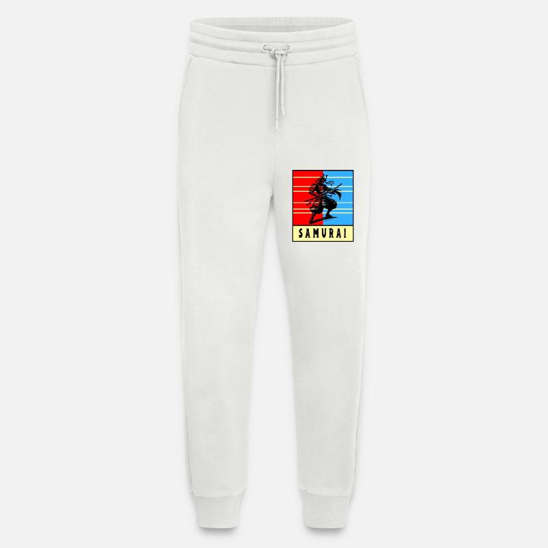 Retro Samurai Warrior - Jogginghose - made by SPREAD - OFF WHITE