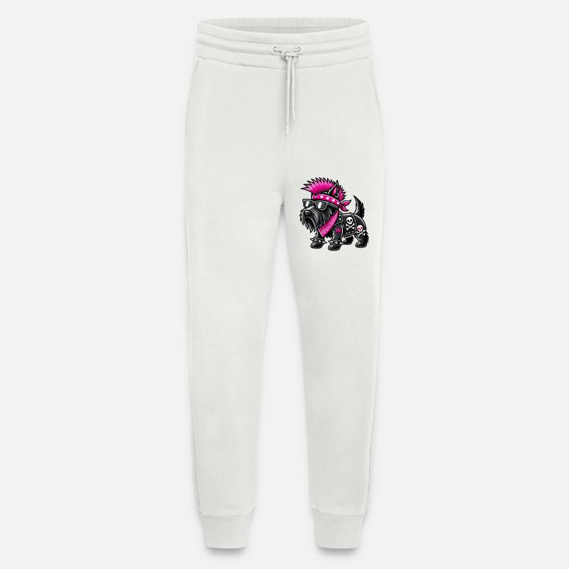 Scottish Terrier Punk Musik - Jogginghose - made by SPREAD - OFF WHITE