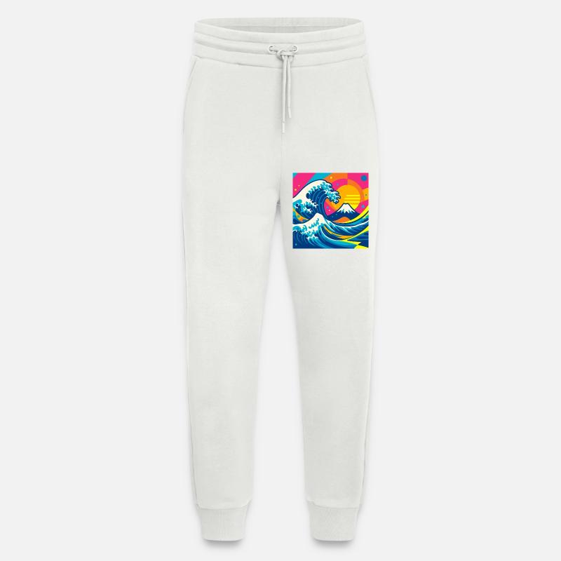 Die (fast) weise Welle - Jogginghose - made by SPREAD - OFF WHITE
