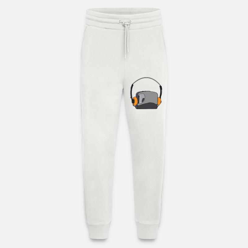 Cool Portable Cassette Audio Player - Jogging Pants - made by SPREAD  - OFF WHITE