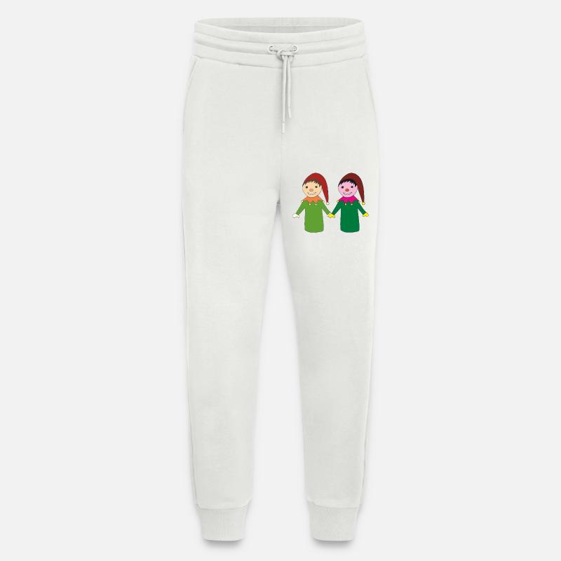 Fröhliche kasperl freunde - Jogginghose - made by SPREAD - OFF WHITE