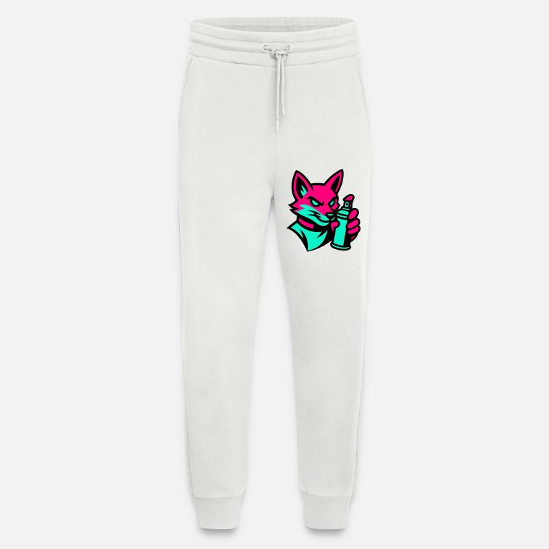 Graffiti Fuchs - Jogginghose - made by SPREAD - OFF WHITE