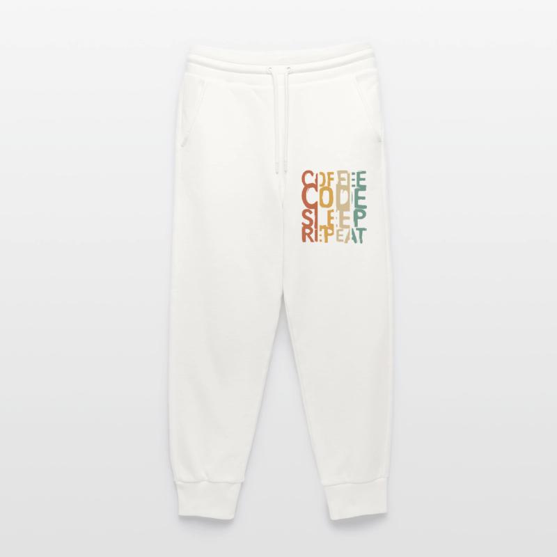 Coffee Code Sleep Repeat – Developer Design Jogging Pants - made by SPREAD 