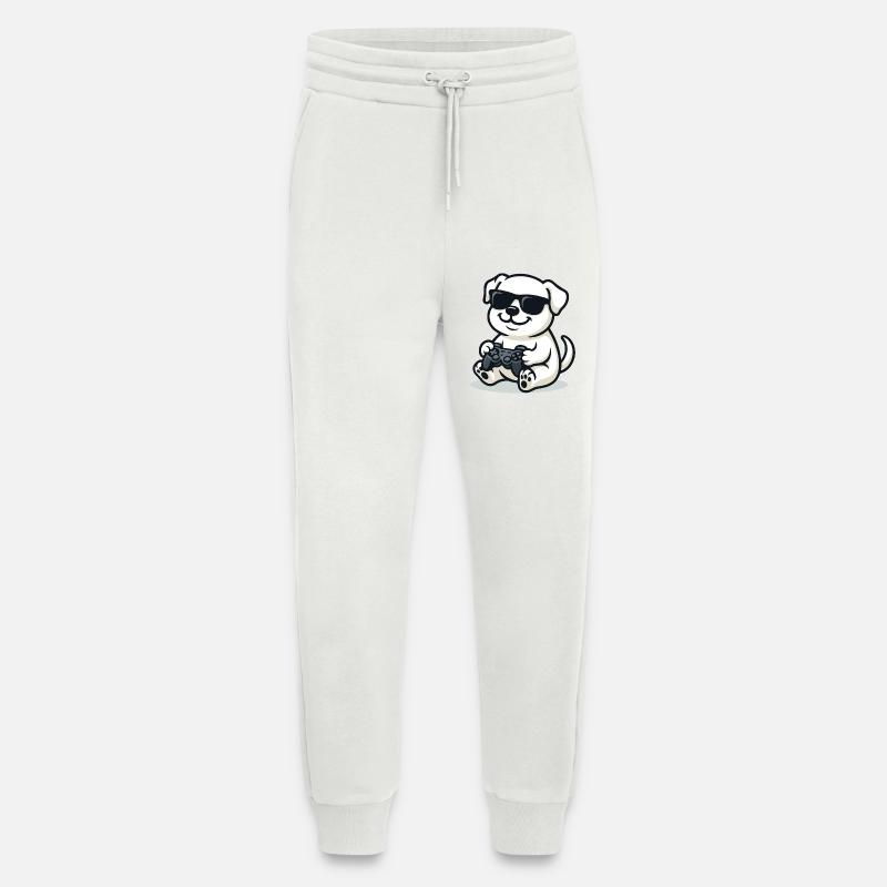 Controller Pup - Jogging Pants - made by SPREAD  - OFF WHITE