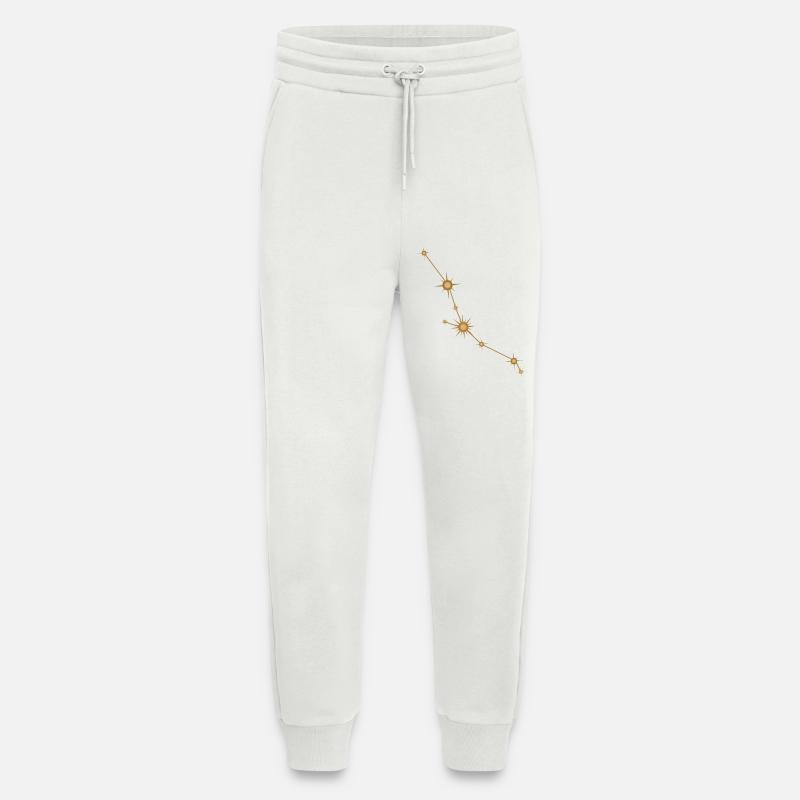 Sternbild Stier Sternzeichen Sternzeichen Golden - Jogginghose - made by SPREAD - OFF WHITE