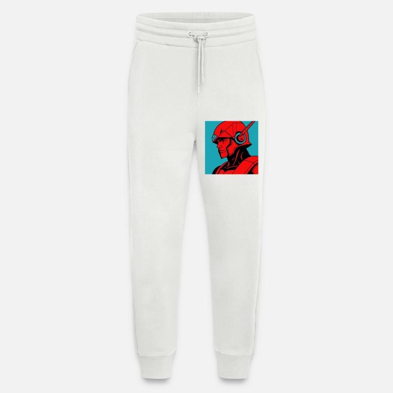 Retro-Future Hero - Jogginghose - made by SPREAD - OFF WHITE