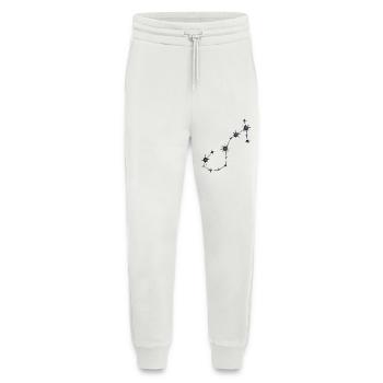 Scorpio Star Constellation Zodiac Sign Black Gray - Jogging Pants - made by SPREAD  - OFF WHITE - Front