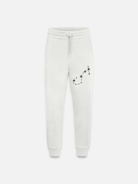 Scorpio Star Constellation Zodiac Sign Black Gray - Jogging Pants - made by SPREAD - OFF WHITE