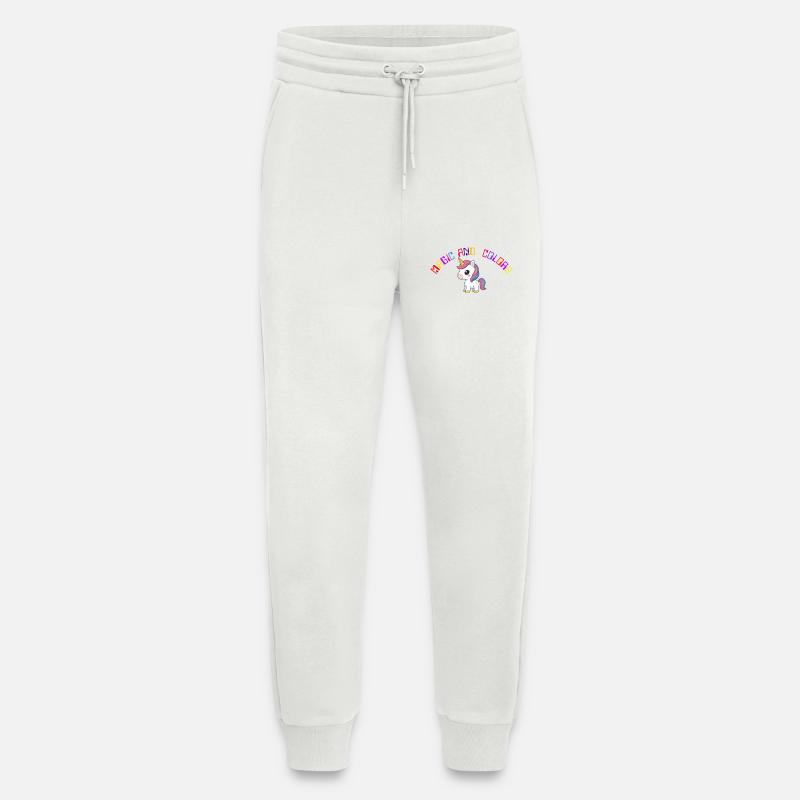 Bunte magische Einhorn-Illustration - Jogginghose - made by SPREAD - OFF WHITE