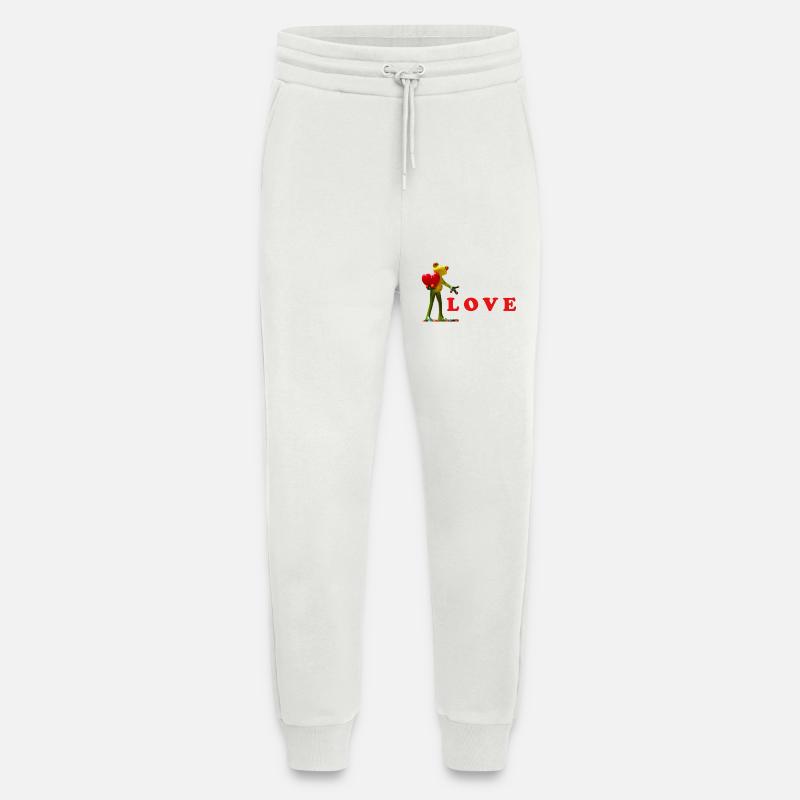Liebe Samen mit bunten Samen - Jogginghose - made by SPREAD - OFF WHITE