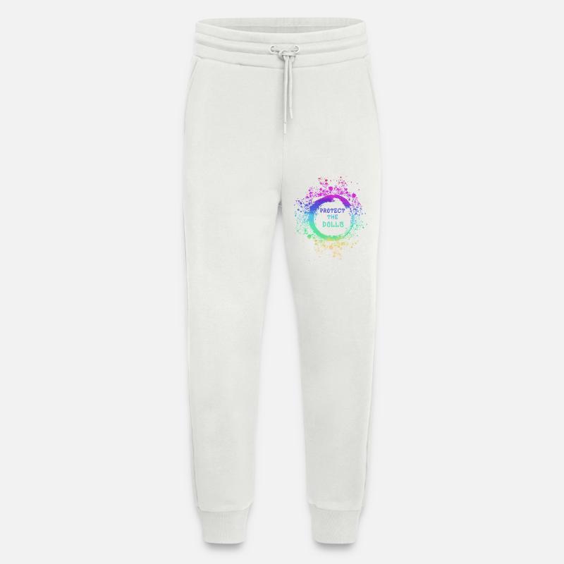 trans, pride, LGBT,regenbogen, protect the dolls - Jogginghose - made by SPREAD - OFF WHITE