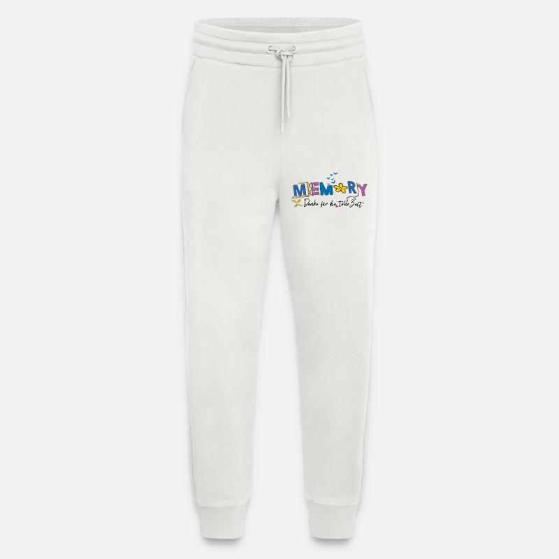 Memory schön war die Zeit - Jogginghose - made by SPREAD - OFF WHITE