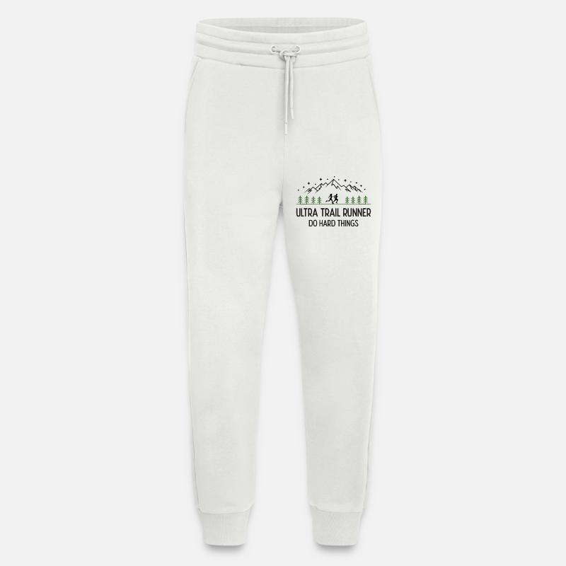 Ultra Trail Runner – Mach schwierige Dinge - Jogginghose - made by SPREAD - OFF WHITE