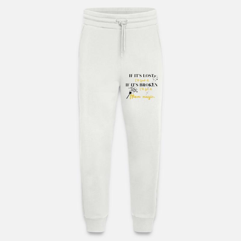 Every mom has magic!  - Jogging Pants - made by SPREAD  - OFF WHITE