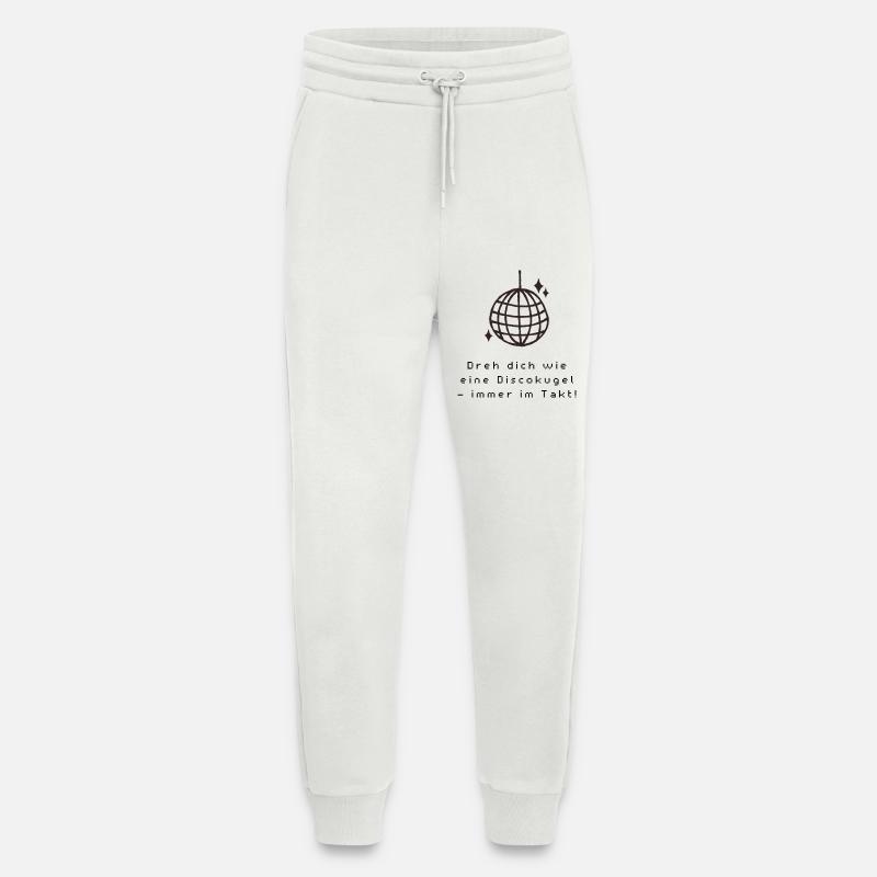 Disco_Kugel - Jogginghose - made by SPREAD - OFF WHITE
