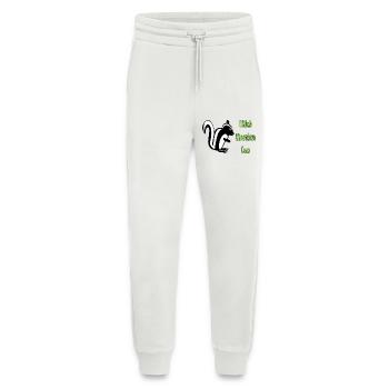 Humorvolle Skunk-Philosophie Zitat-Design - Jogginghose - made by SPREAD - OFF WHITE - Vorne