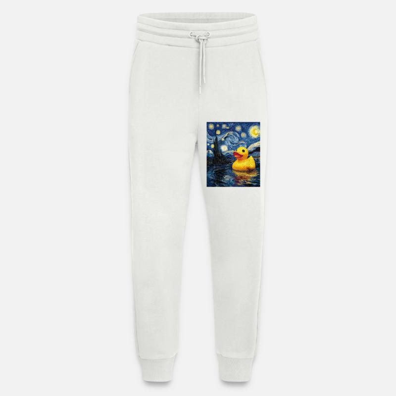 Quietscheentchen - Jogginghose - made by SPREAD - OFF WHITE