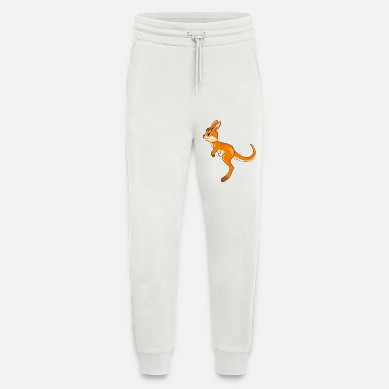 Hüpfendes süßes Känguru - Jogginghose - made by SPREAD - OFF WHITE