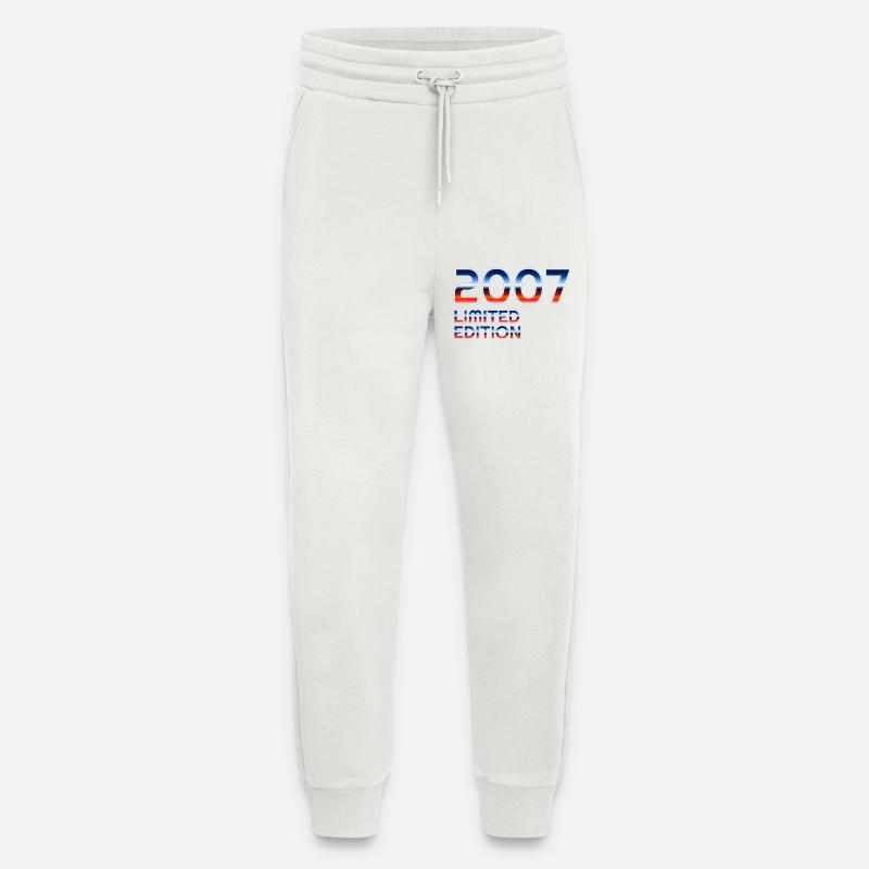 Retro 2007 Limited Edition Design - Jogginghose - made by SPREAD - OFF WHITE
